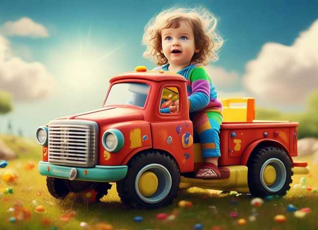 关于卡车儿童的故事简短 - 关于卡车的幼儿故事
