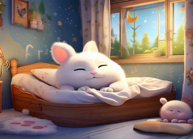 儿童故事小兔子乖乖睡觉 小兔子乖乖睡觉前故事