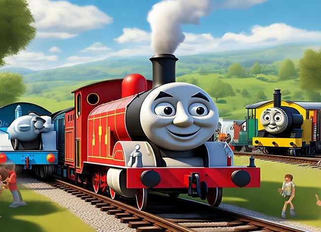 托马斯和他的朋友们的儿童故事 托马斯和他的朋友们原著绘本故事