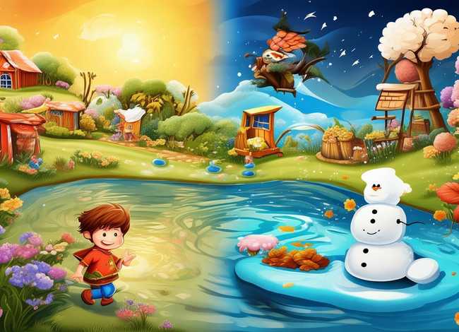儿童故事温暖的四季、儿歌温暖的四季