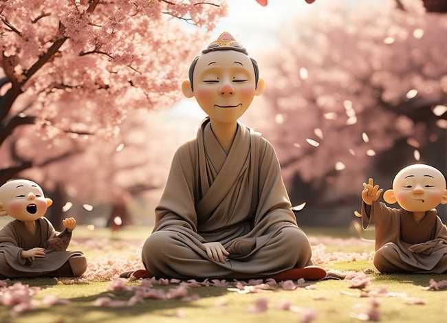 三个和尚的儿童故事来了个瘦和尚 三个和尚故事儿歌