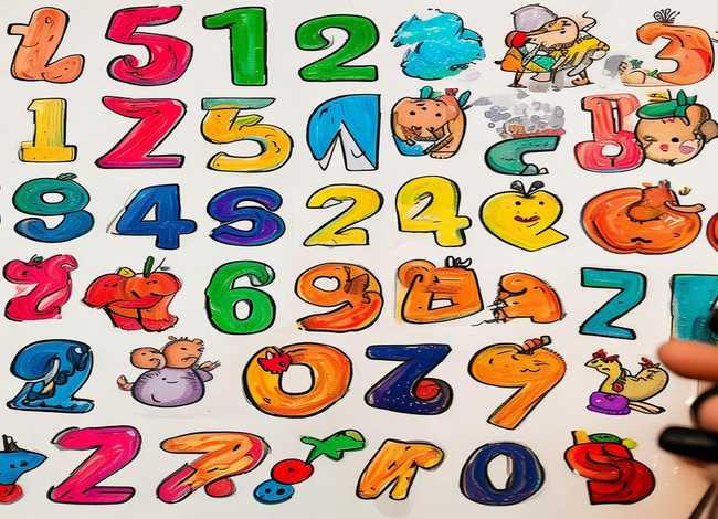 数字 故事 - 数字故事手抄报