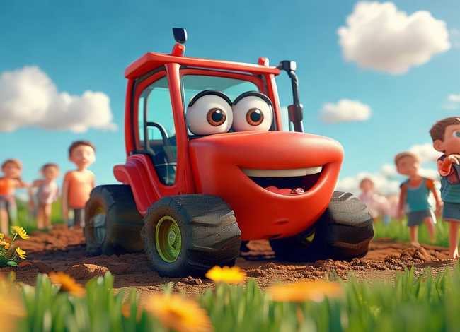 挖掘机的故事3-6岁儿童故事，幼儿故事挖掘机的故事