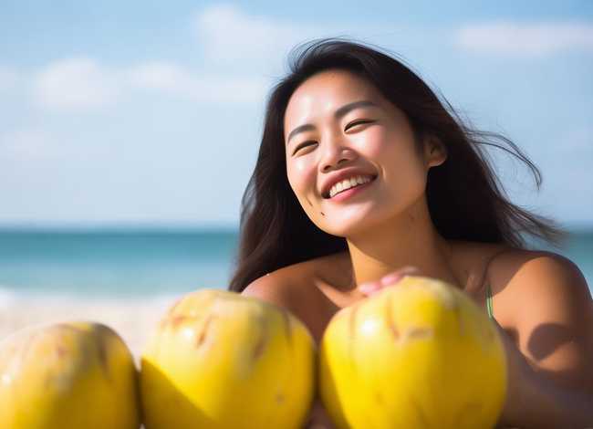 椰子拖鞋穿着舒服吗；椰子拖鞋穿着舒服吗女