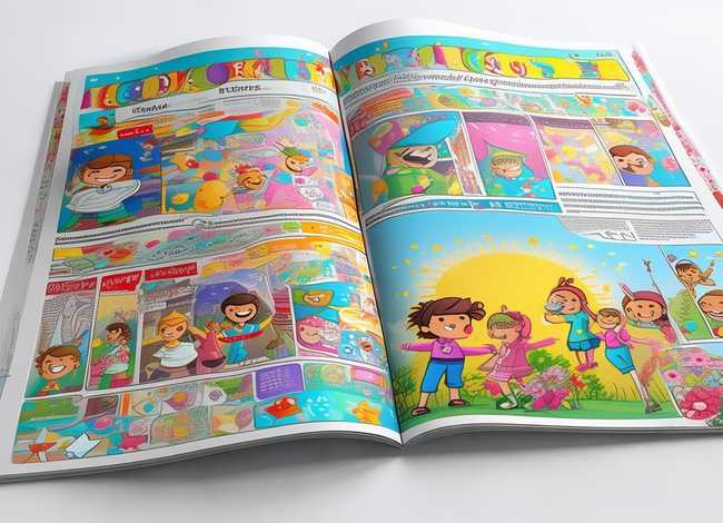 儿童节小报，儿童节小报模板