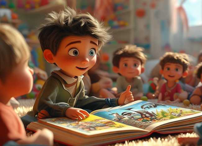 大卫的故事儿童（大卫讲故事的故事）