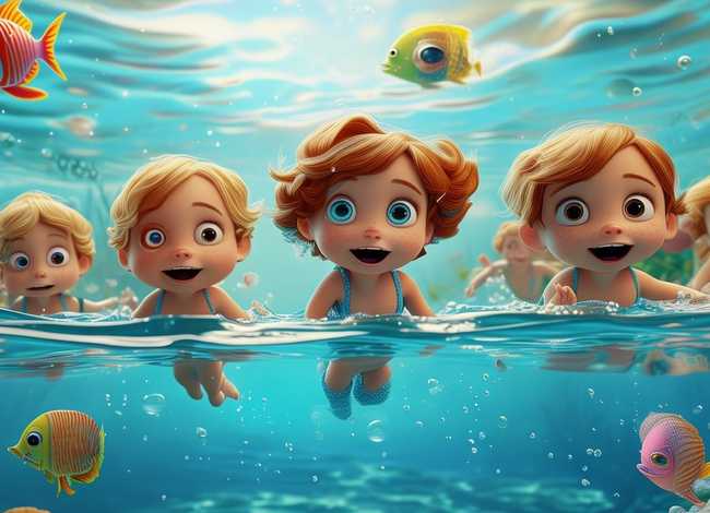 儿童故事游泳视频大全、幼儿学游泳的故事