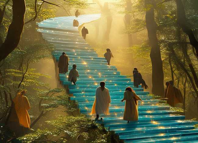 歌曲天梯的故事；天梯歌曲讲的是什么故事