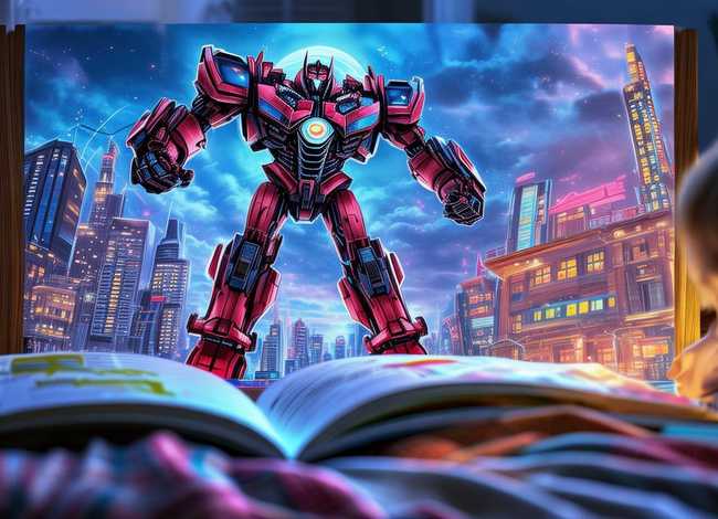 变形金刚故事书 - 变形金刚故事睡前故事书
