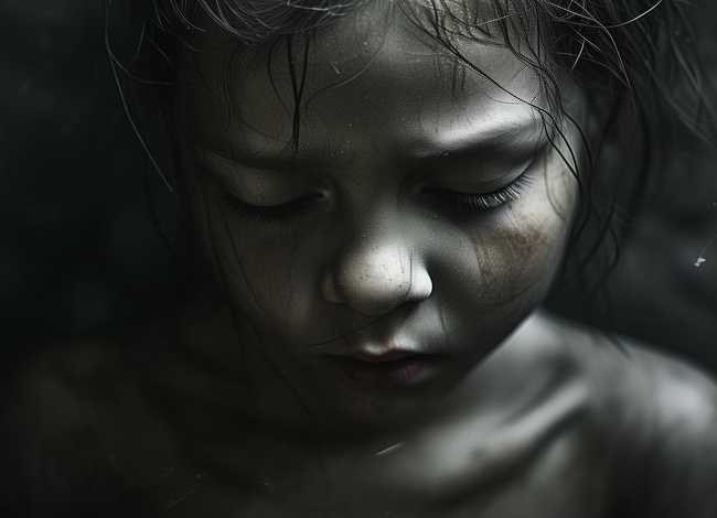 儿童被后惨状真实图片 - 儿童被的图片