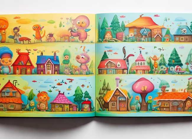 绘本故事大全简笔画 绘本故事大全带图片10页简笔画