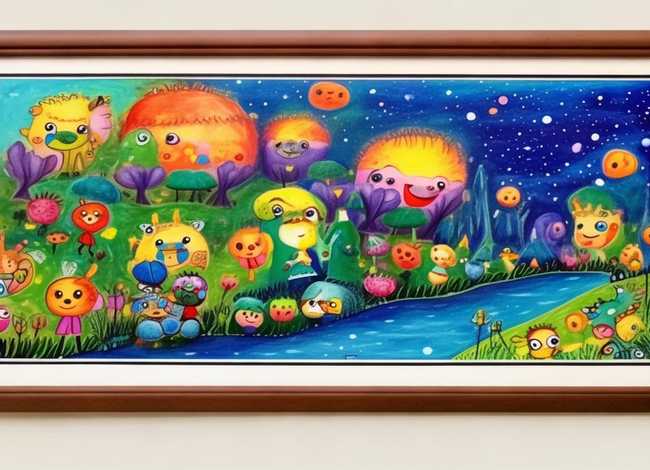 幼儿故事绘画作品展示；幼儿故事绘画作品展示视频