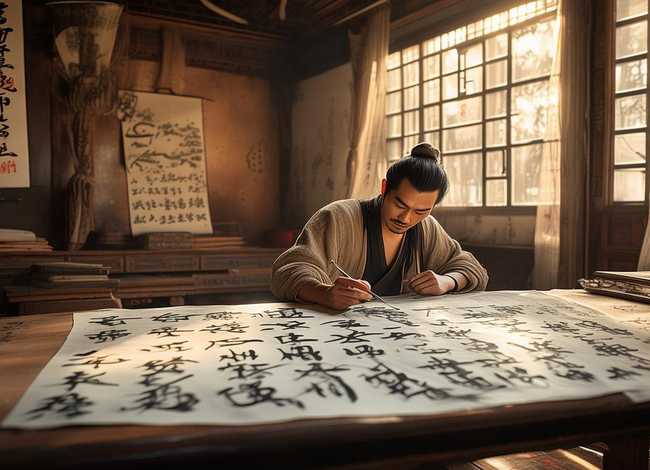 书法家练字的故事，书法家练字的故事典故