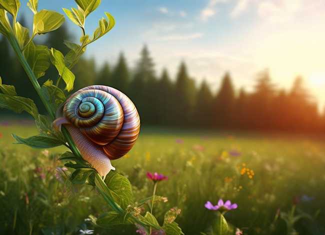 儿童故事小蜗牛向上爬 - 小蜗牛向上爬的故事