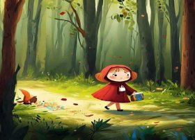 儿童简短童话故事小红帽 - 幼儿小红帽童话故事英文版简短