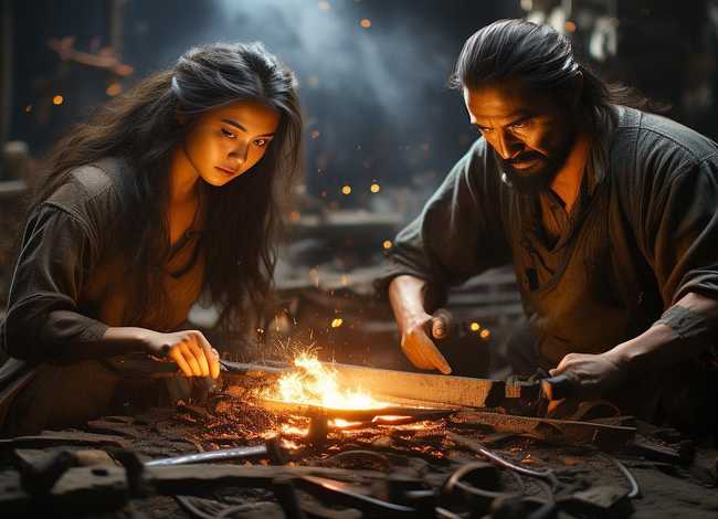 干将莫邪故事配图 干将莫邪故事配图大全 干将莫邪故事配图 干将莫邪故事配图大全