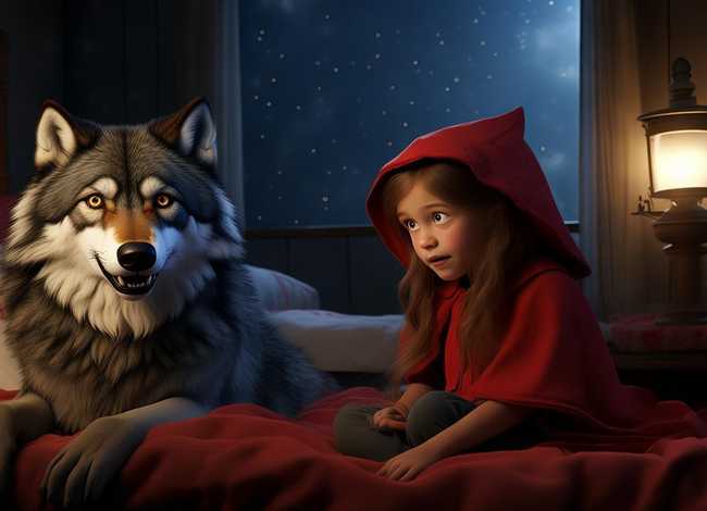 小红帽和大灰狼儿童睡前童话故事 - 小红帽和大灰狼的故事睡前故事 小红帽和大灰狼儿童睡前童话故事 - 小红帽和大灰狼的故事睡前故事