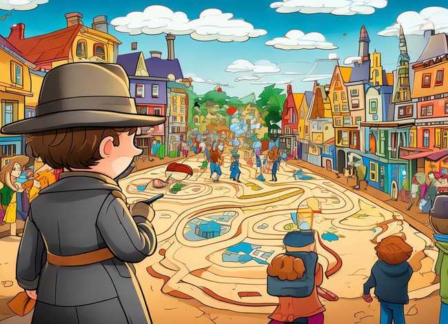 儿童彩图侦探故事书、彩图侦探推理故事