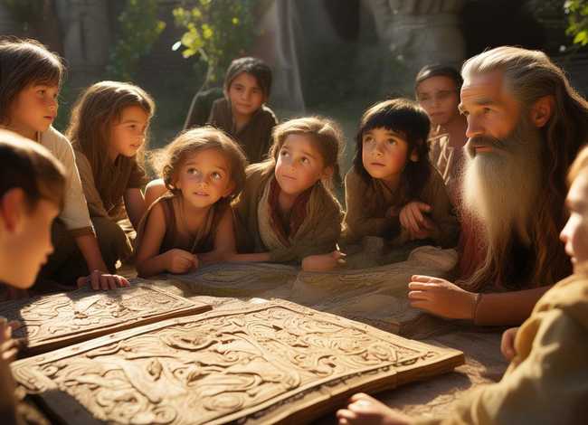 古代儿童的故事大全图片（古代儿童典故）