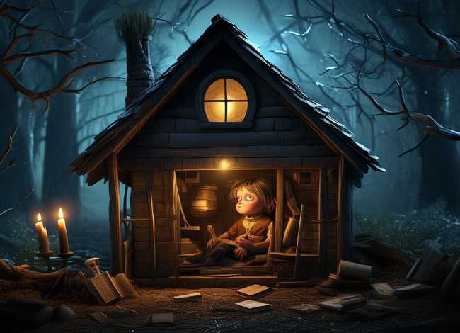 儿童吓人故事4到6岁；小故事吓人的