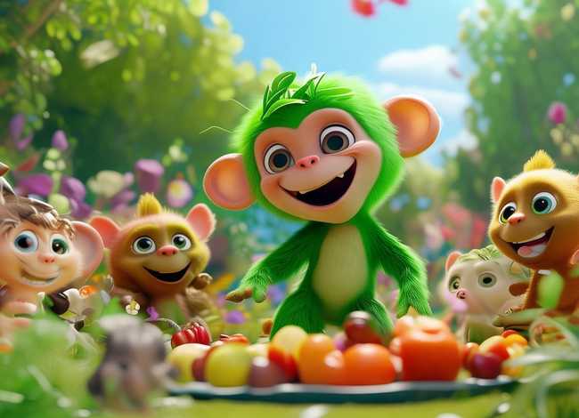 小班儿童故事小猴请客，幼儿园小班故事小猴请客