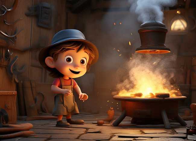 关于铁的儿童故事（关于铁的小故事）