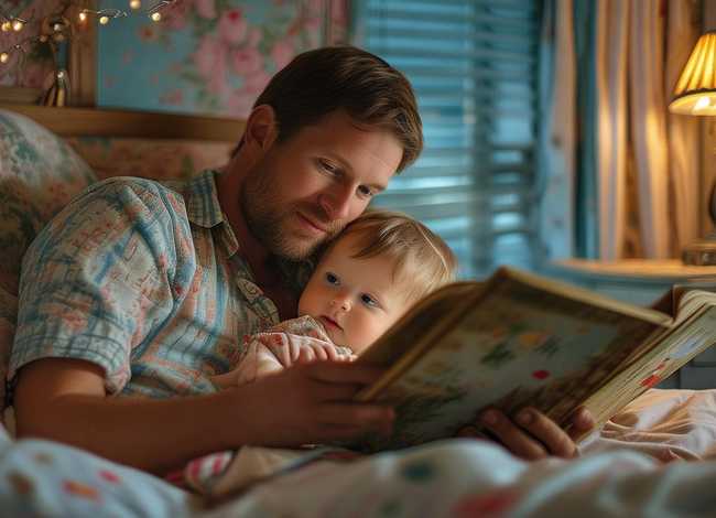 宝宝故事爸爸讲；爸爸给宝宝讲睡前故事
