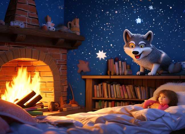 儿童睡前故事狼外婆大全免费听，睡前故事狼外婆的故事