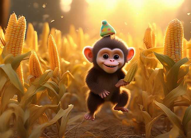 儿童睡前故事猴子掰玉米 宝宝睡前故事猴子掰玉米