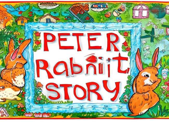 比得兔的故事手抄报图片，比得兔的故事手抄报图片四年级