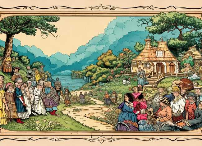 讲文明童话故事；讲文明故事手抄报