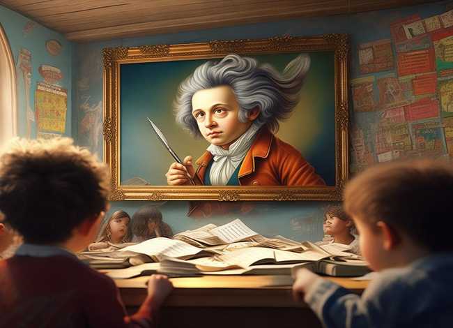 贝多芬的励志故事儿童；贝多芬的故事儿童版