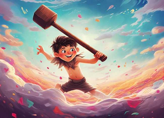 盘古开天地的故事儿童版 少儿故事盘古开天地