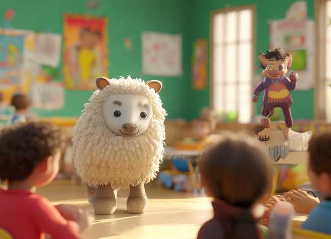 儿童绘本故事大全狼和小羊；狼和小羊幼儿园绘本故事