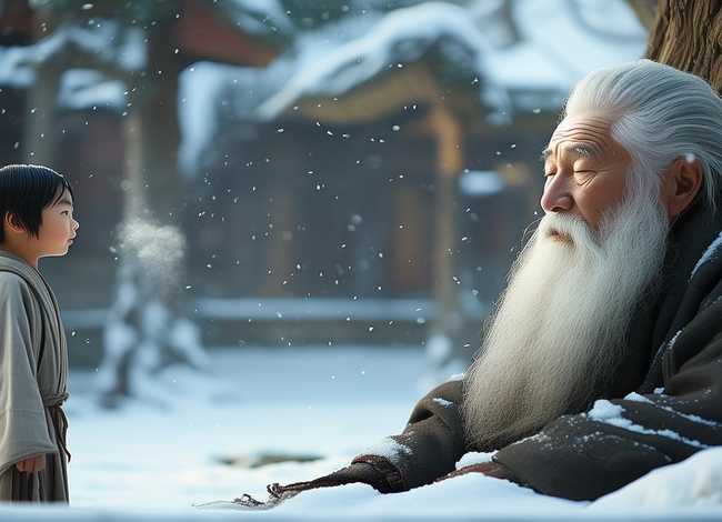 程门立雪的故事视频动画片（程门立雪的故事和含义视频）