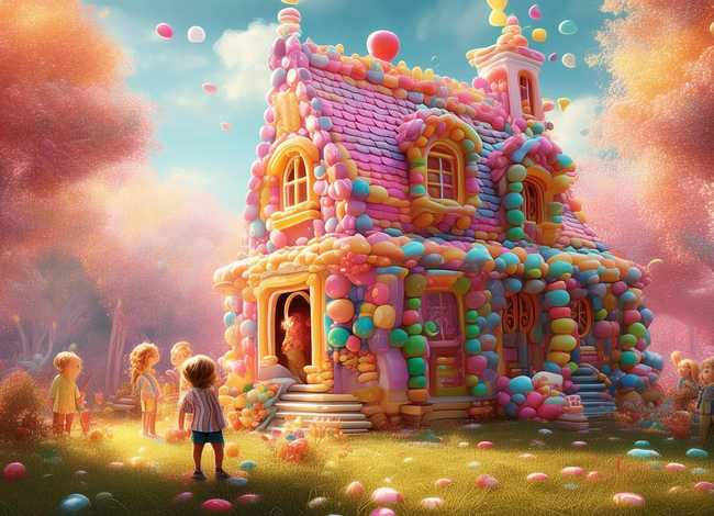 儿童故事糖果屋 - 糖果屋幼儿故事