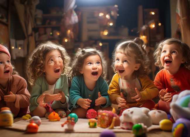 4人幼儿故事 - 幼儿表演故事4人