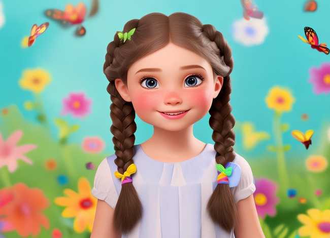 麻花辫儿童发型（麻花辫儿童发型女）