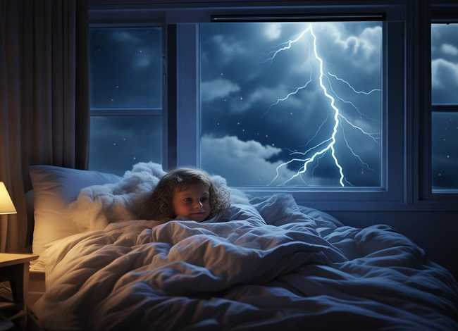 关于打雷的睡前小故事（关于打雷的睡前小故事有哪些）