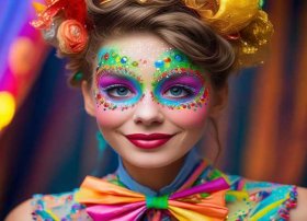 36岁儿童舞台妆图片（儿童舞台妆图片女孩 画法）