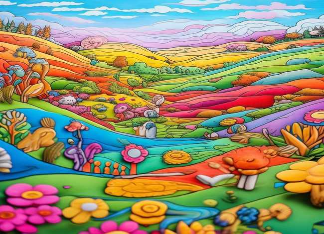 涂色 绘本；涂色绘本用手机拍摄可以让它立体起来