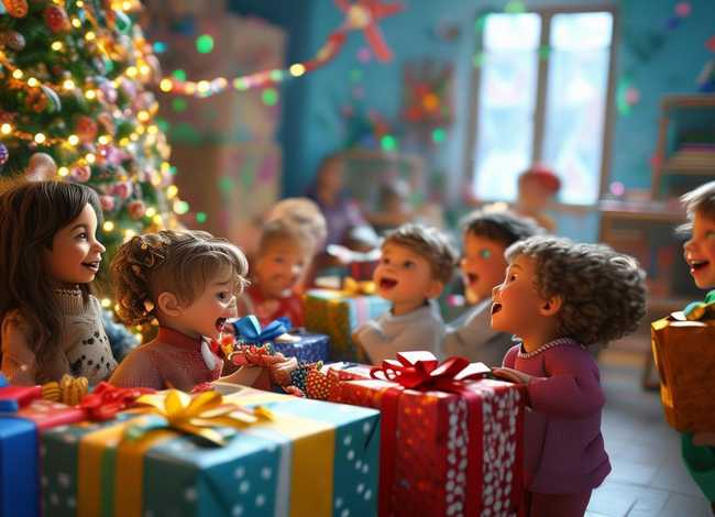 礼物幼儿园故事，幼儿园新年礼物故事