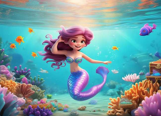 美人鱼幼儿故事（美人鱼幼儿故事视频）