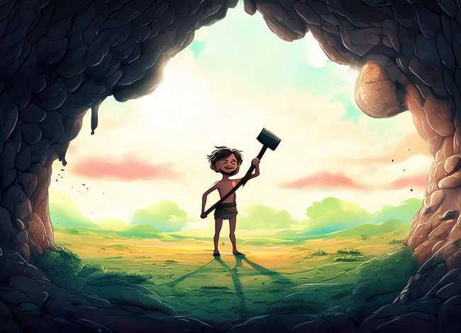 盘古开天地的故事儿童版的 盘古开天地的故事小视频