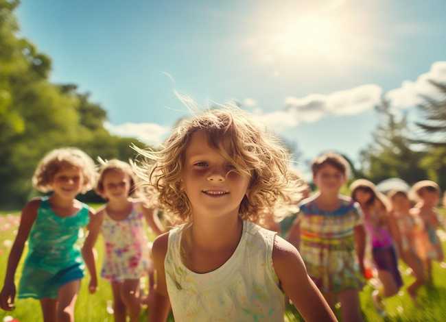 夏日儿童图片 - 夏日儿童发型图片大全