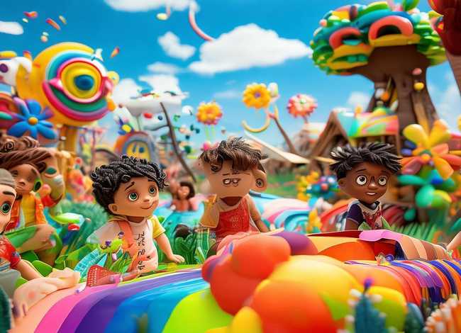 儿童插画素材、儿童画插画素材