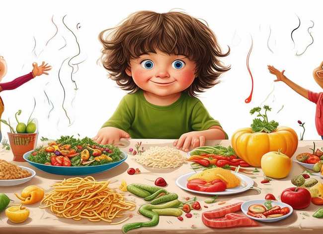 儿童挑食故事书 - 幼儿挑食绘本故事