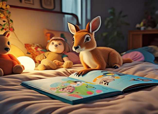 袋鼠的故事儿童版；袋鼠的故事睡前故事文字版