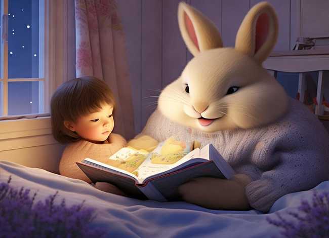 儿童睡前故事会兔子姐姐（兔子小姐睡前故事）