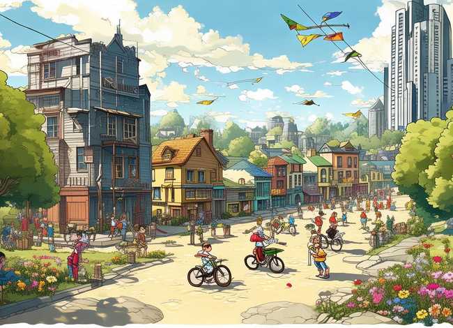 变化的家乡儿童故事、关于家乡变化的幼儿绘本故事